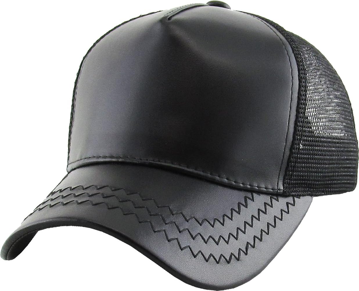 Classic Foam Front Mesh Back Trucker Hat Baseball Cap Plastic Summer Adjustable Snapback