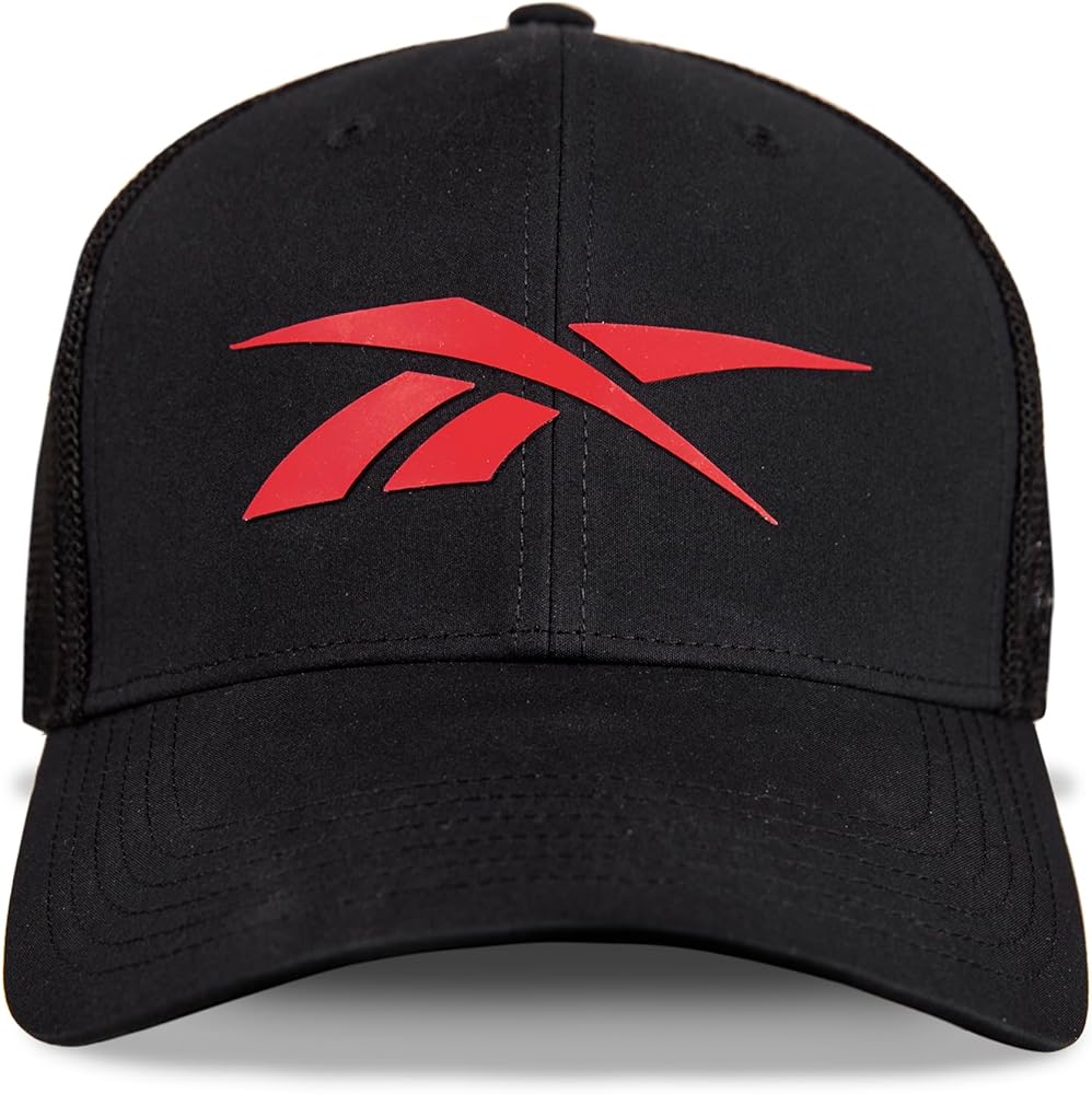 Reebok Elite Stretch Mesh-back Cap for Men and Women (One Size Fits Most)