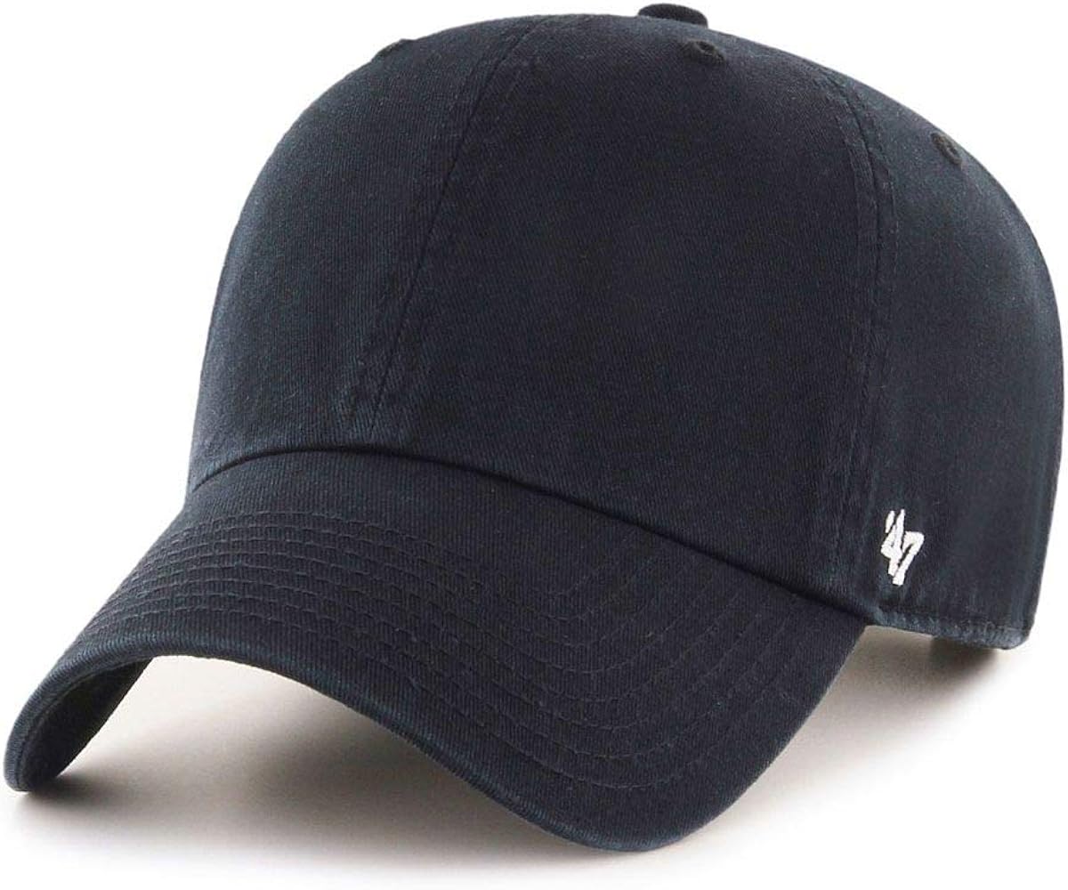 '47 Brand Clean Up Blank Dad Hat - One Size (Black)