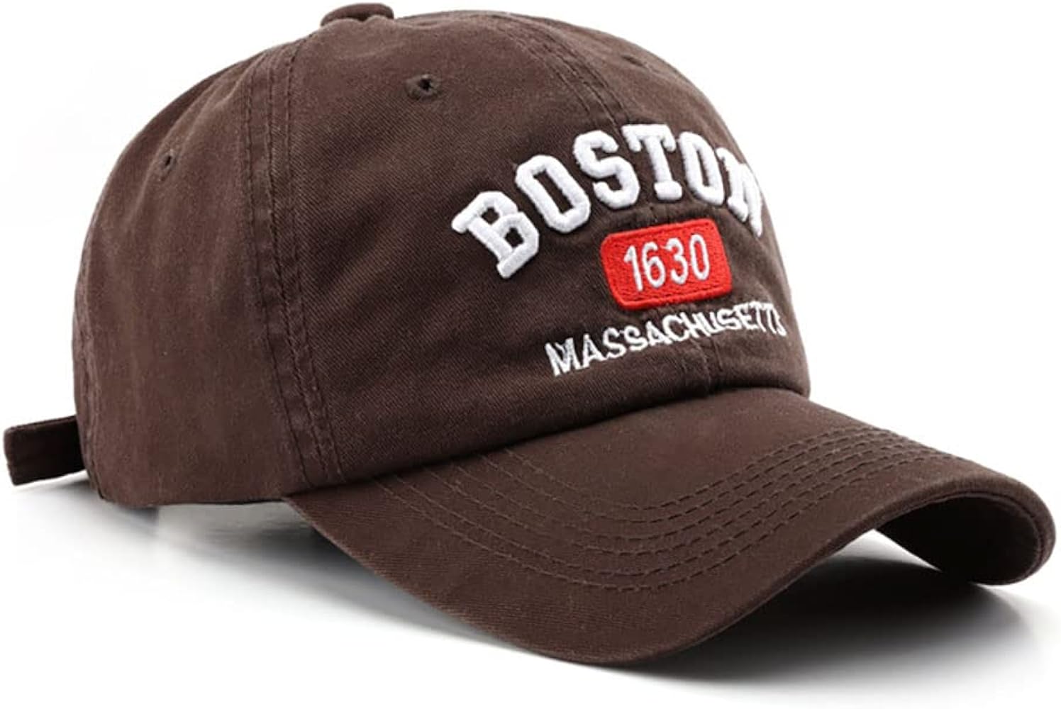 Boston Cap Unisex Baseball Cap Sun Hat Adjustable Trucker Cap