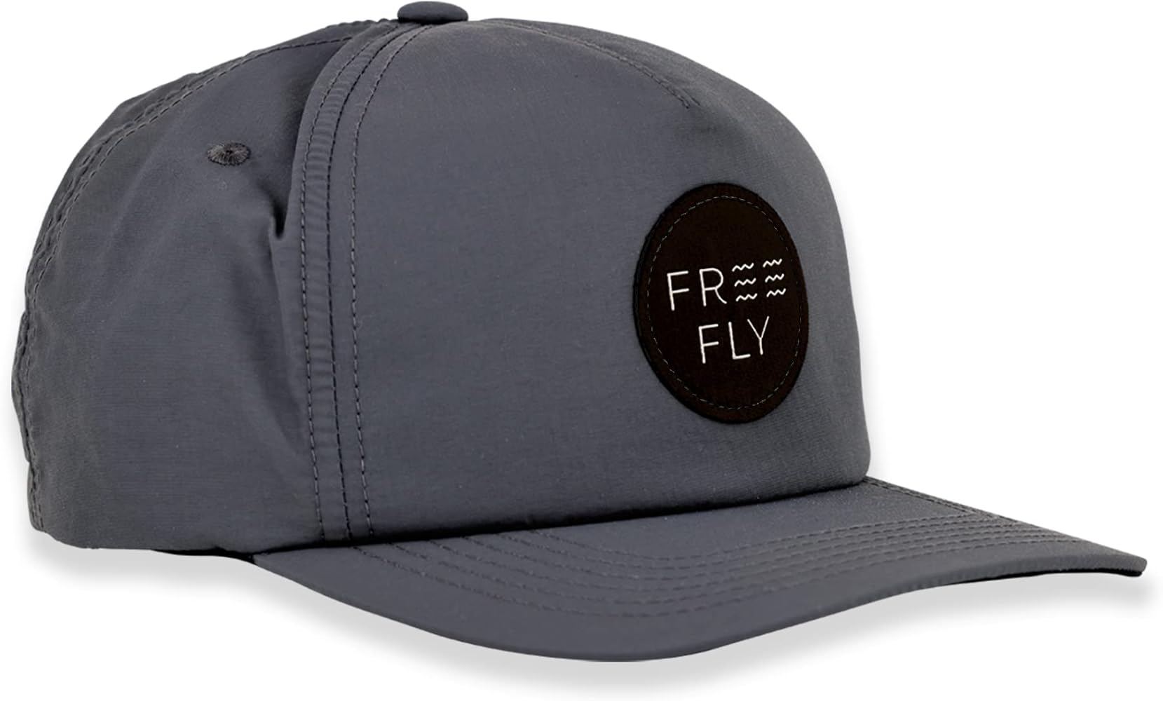 Free Fly Drifter Snapback with Logo - Lightweight and Breathable Nylon Snapback Hat for Men and Women