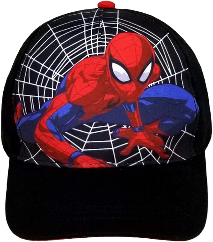 Spider-Man Baseball Cap #SPN879A Black