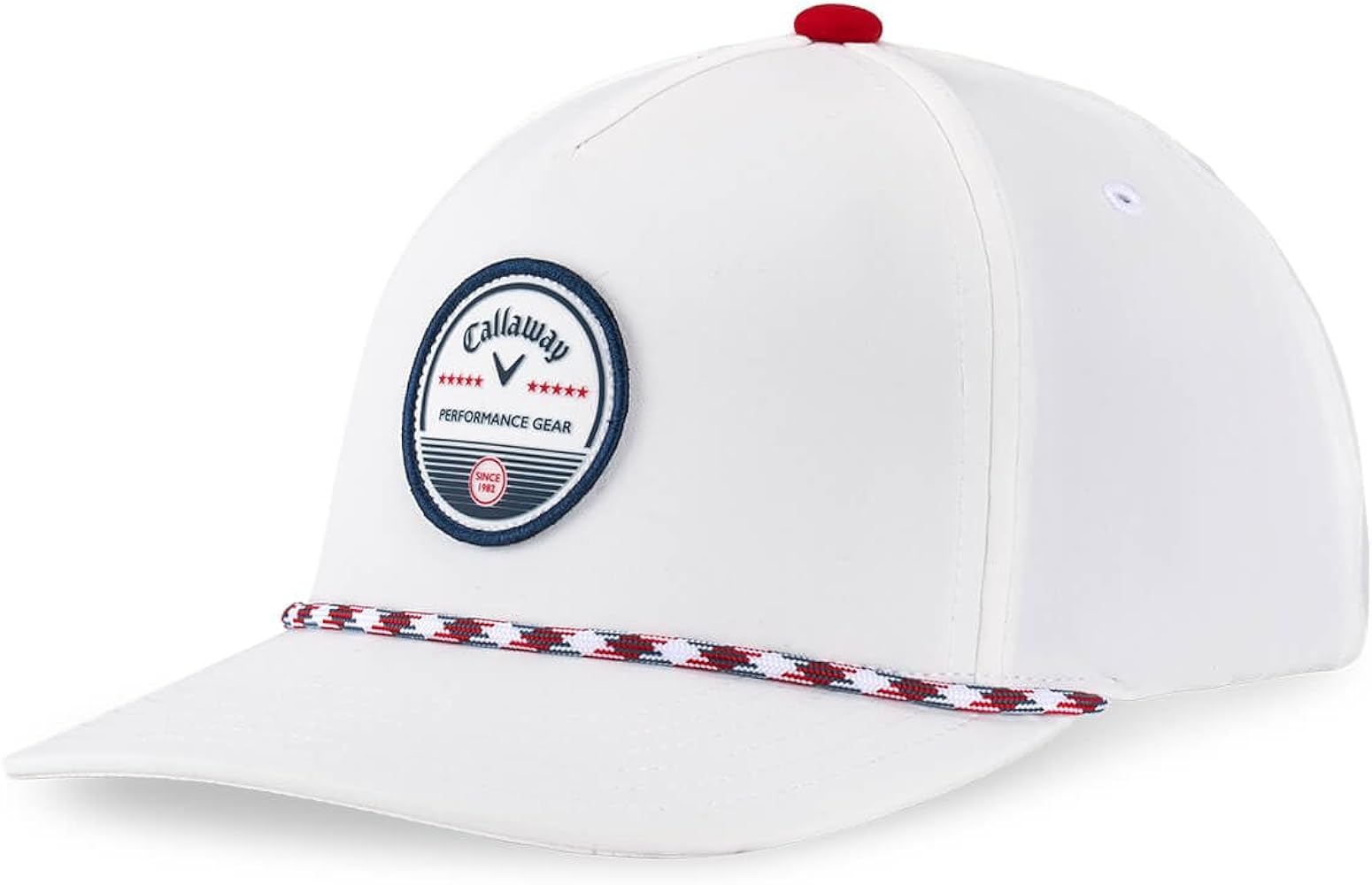 Callaway Golf Bogey Free Retro Collection Headwear (OS, White/Red/Navy)