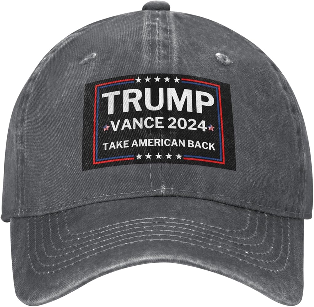 Trump-Vance 2024 Hat Trump 2024 Save America Again Hat for Men Women Baseball Hats Adjustable Hats