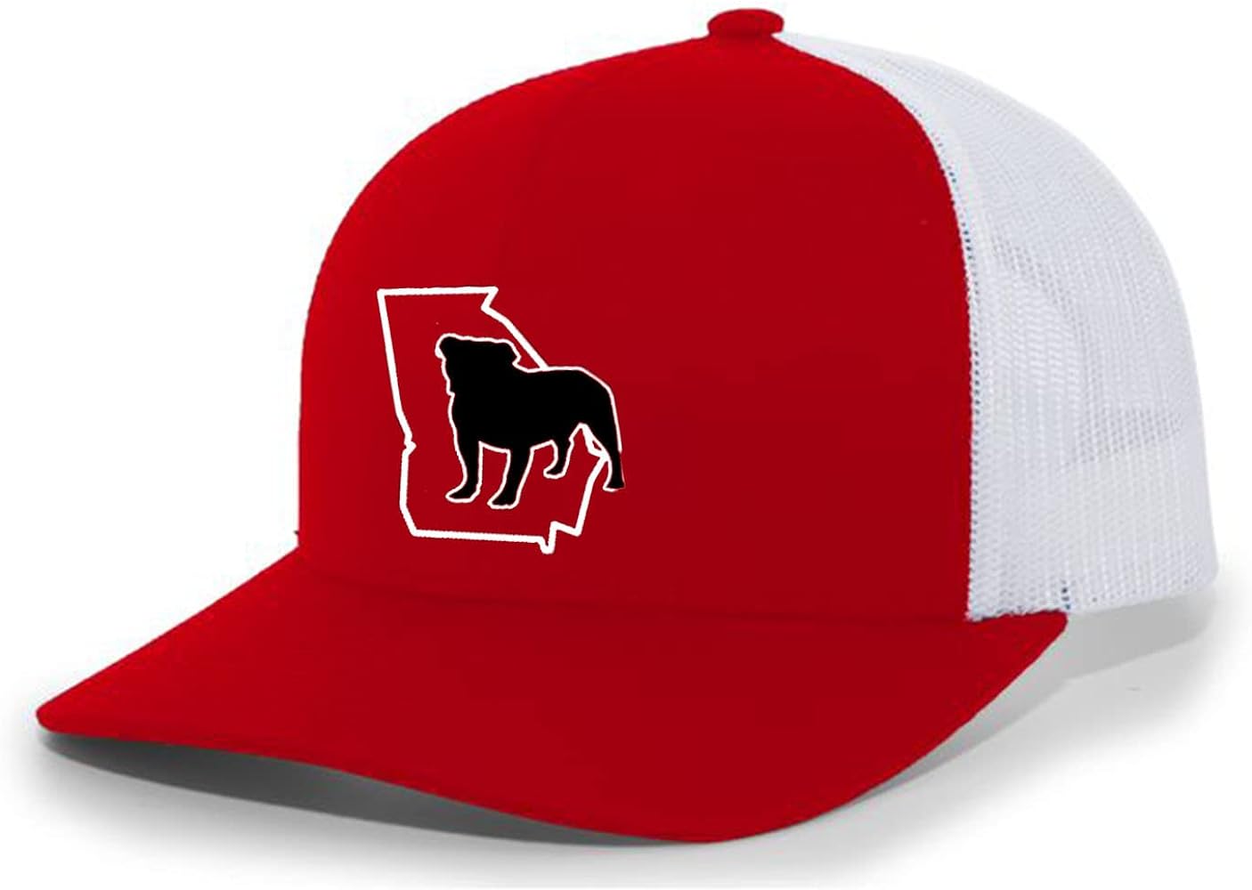 It's All About The South Georgia Outline with Bulldog Mesh Back Trucker Hat