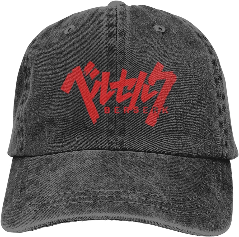 Berserk Logo Baseball Cap Womens Mans Trucker Hat Washable Adjustable Beach Hat