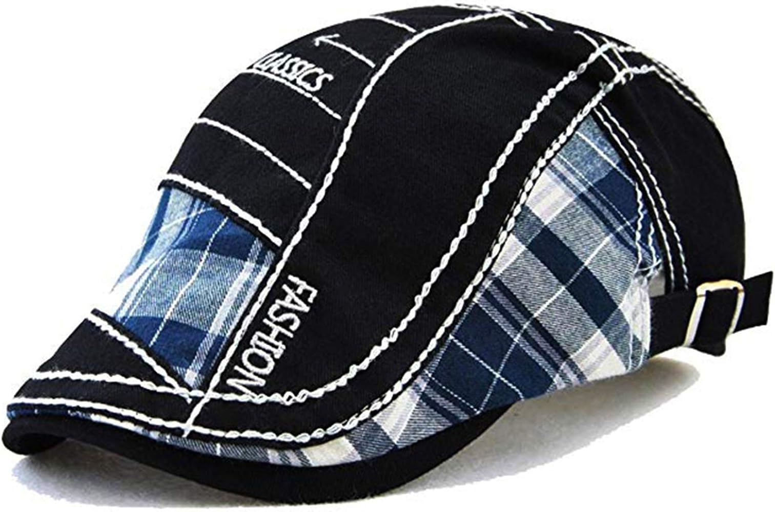 M MOACC Men Beret Hat Cotton Adjustable Newsboy Hats Cabbie Gatsby Cap Driving Flat Caps