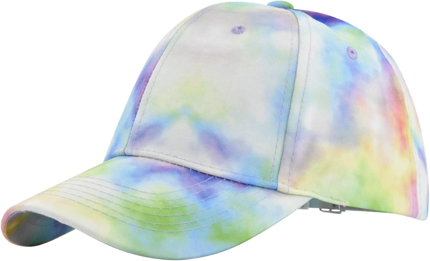 Colorful Tie-Dyed Print Baseball Cap for Men Women Classic Fashion Adjustable Trucker Hat Summer Sun Hat