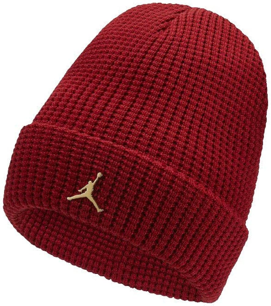 Jordan Nike Beanie Utility Metal JM, red, One Size