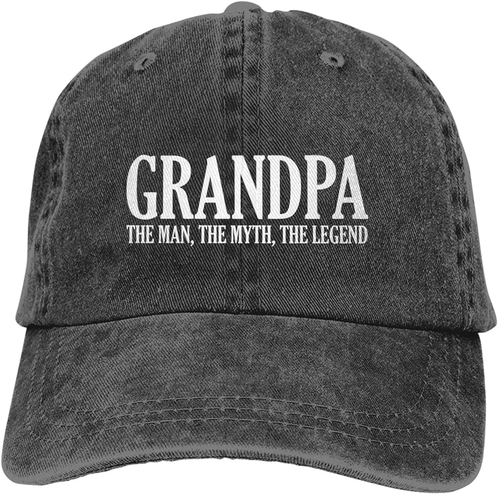 World's Best Grandpa Baseball Cap Golf Dad Hat Adjustable Original Classic Low Profile Cotton Hat Men Women