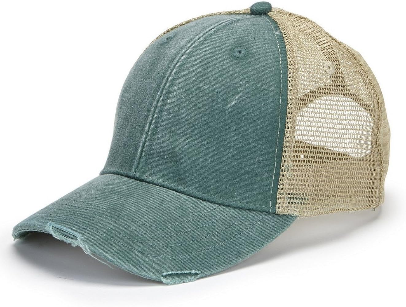 Adams Distressed Ollie Cap OS FOREST/ TAN