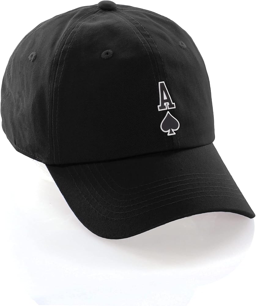 Daxton Poker Holdem Lucky Card Hat Baseball Unstructured Cap