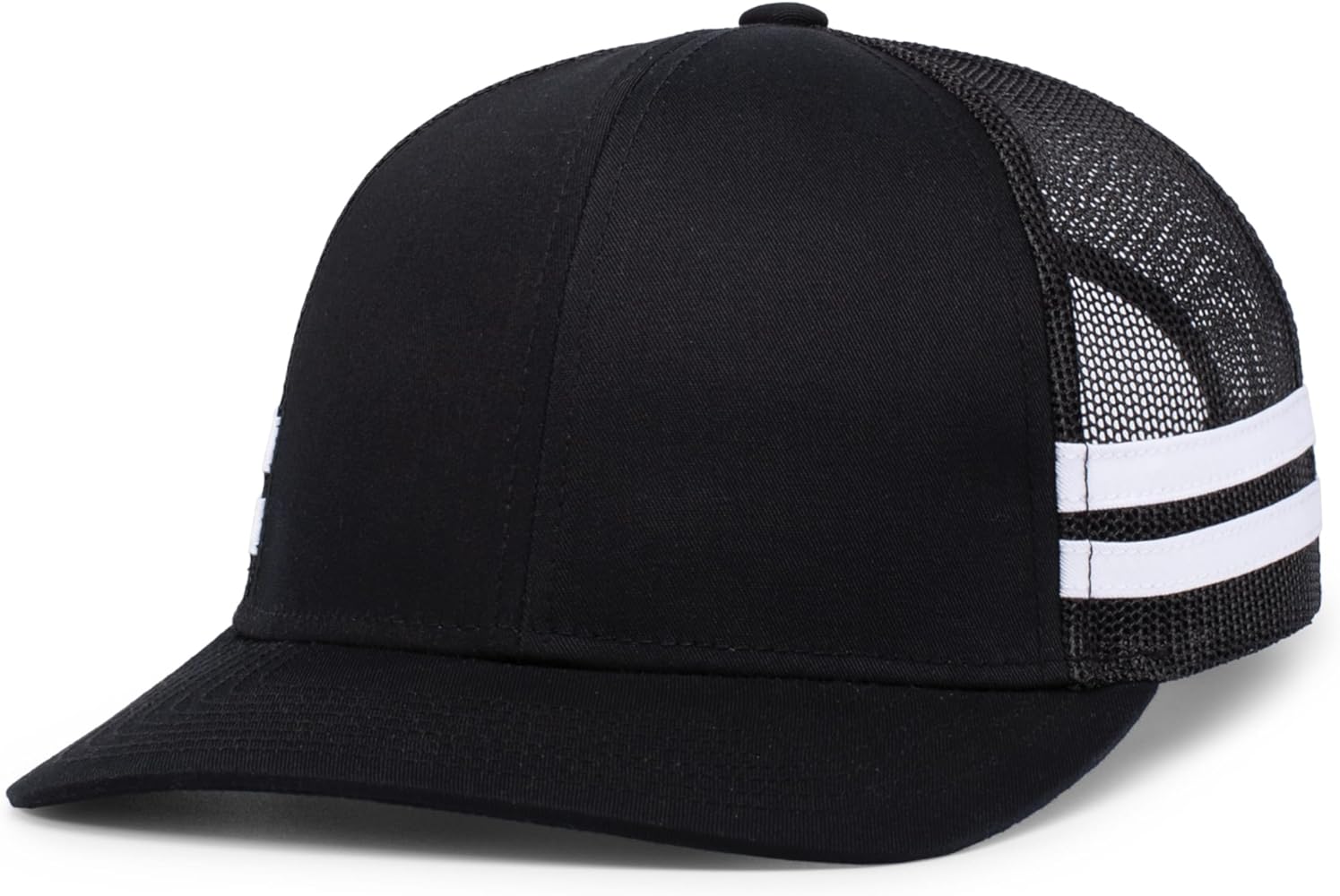 Pacific Headwear Low-Profile Stripe Trucker Cap