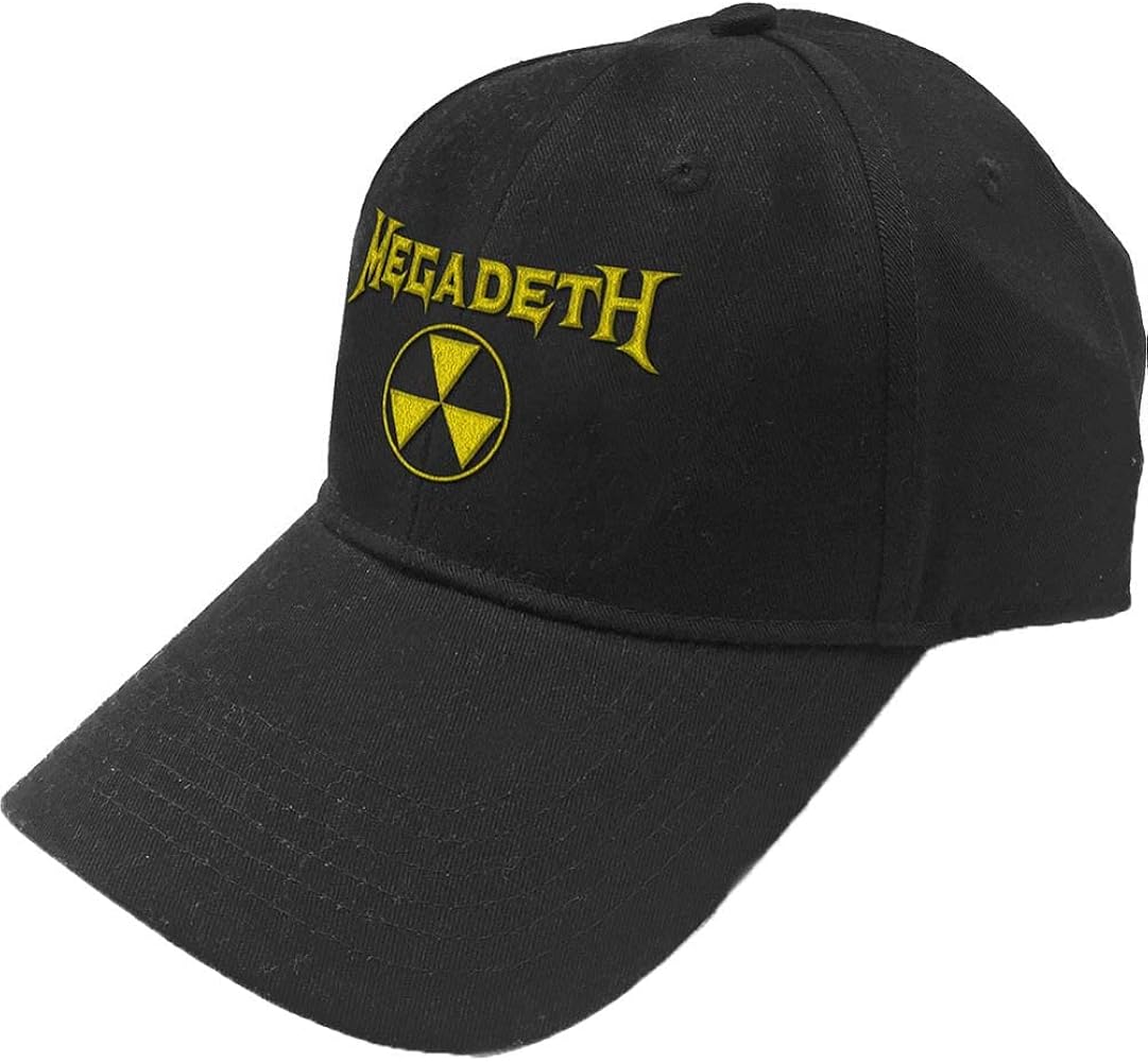 Megadeth Men's Hazard Logo Baseball Cap Black