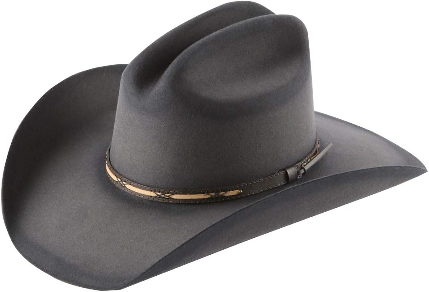 Grey Men's Western Hat