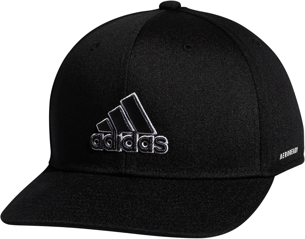 adidas Men's Excel Performance Structured Snapback Adjustable Fit Hat