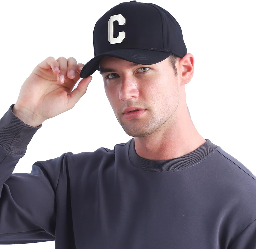 5 Panels High Crown Baseball Cap Mens Plus Size Deepen Metal C Snapback Caps Casual Cotton Travel Sun Trucker Hat Q1041