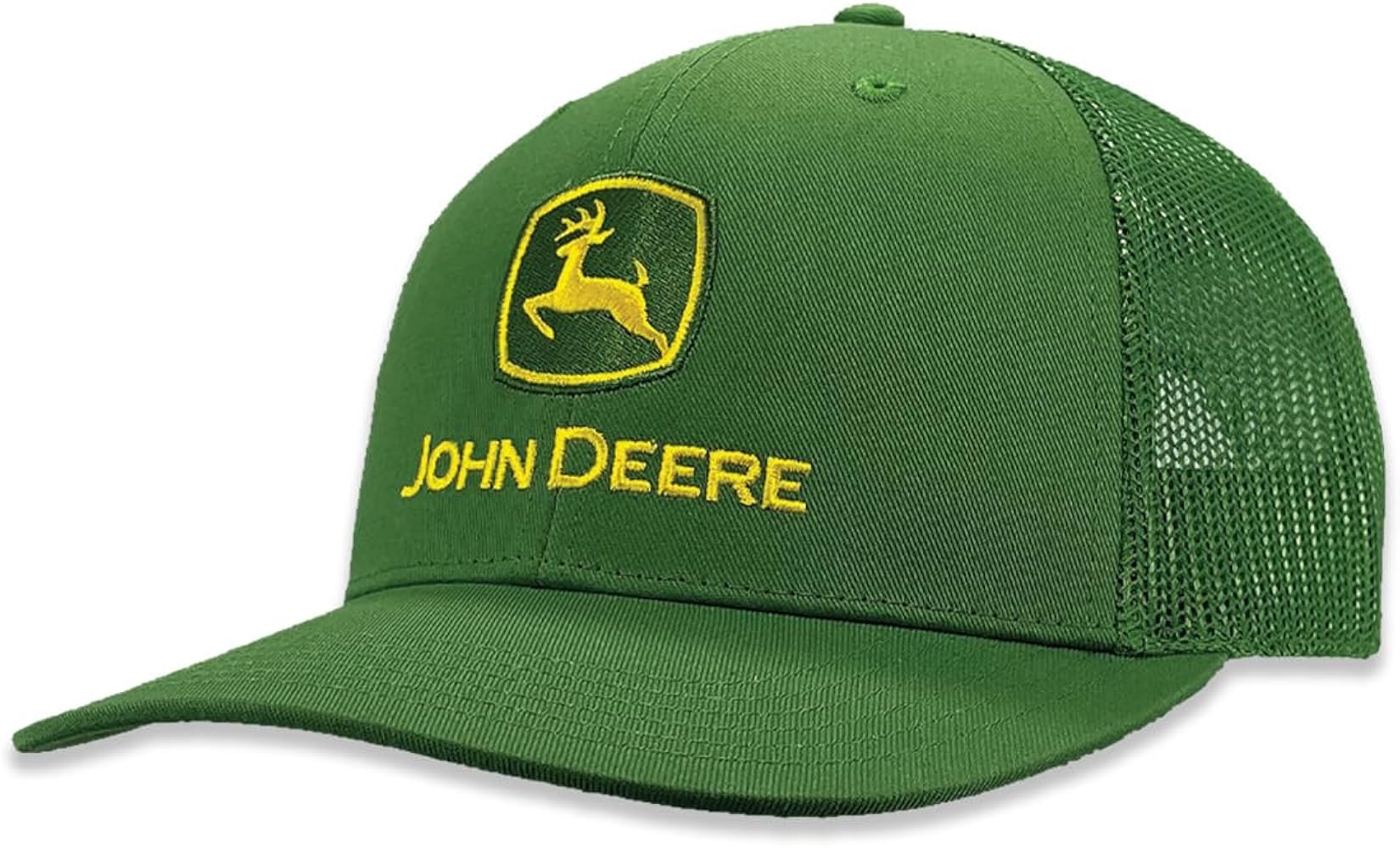 John Deere Baseball Cap Trucker Hat 13083343Gr Current Baseball Cap Trucker Hat Trademark Embroidery Gryw Green