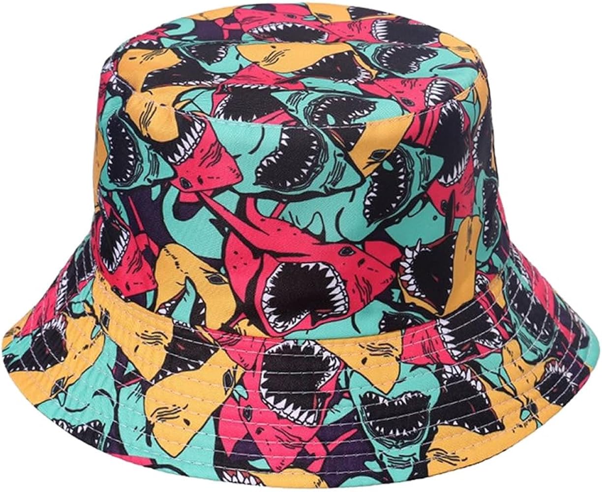 Quanhaigou Bucket Hats Unisex Summer Travel Beach Fisherman Cap for Men Women Teens