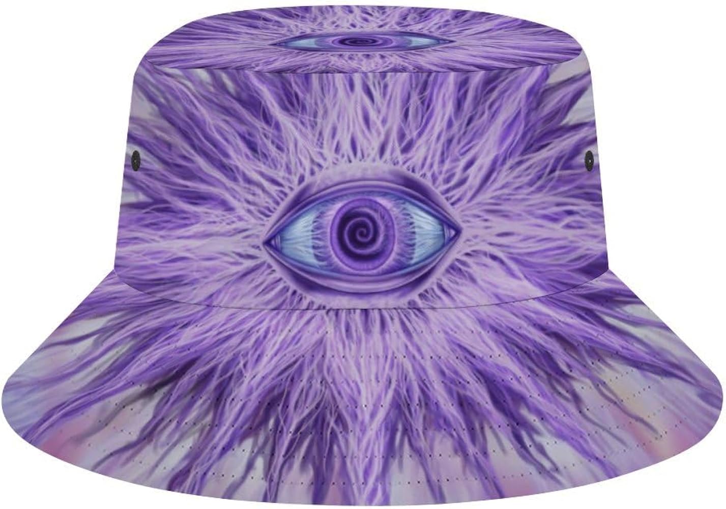 Psychedelic Trippy Art Bucket Hat for Men Women Fisherman Hat Packable Sun Cap Outdoor Travel Beach Caps