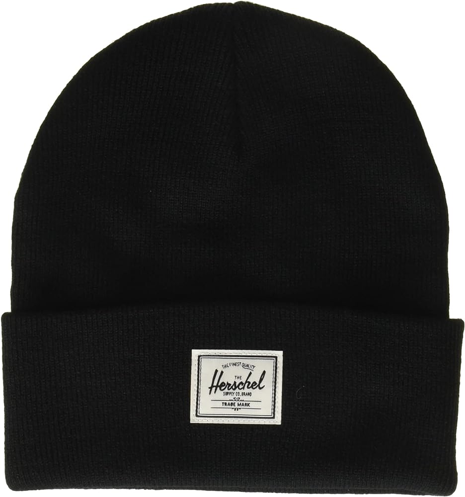 Herschel Men's Elmer Beanie, Black, One Size