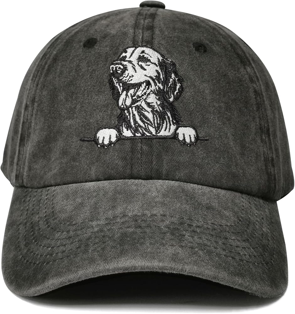 Dog Lover Gifts, Embroidered Dog Baseball Hats for Women & Men