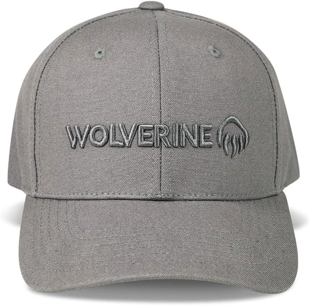 WOLVERINE 6 Panel Snapback Cap with Logo