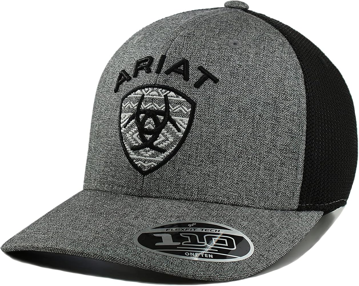 Ariat Flexfit110 Snapback Aztec Logo Mesh Back Cap