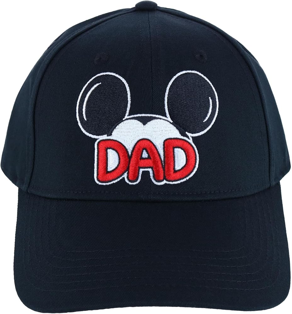 Jerry Leigh Disney Men's Mickey Mouse Dad Baseball Cap