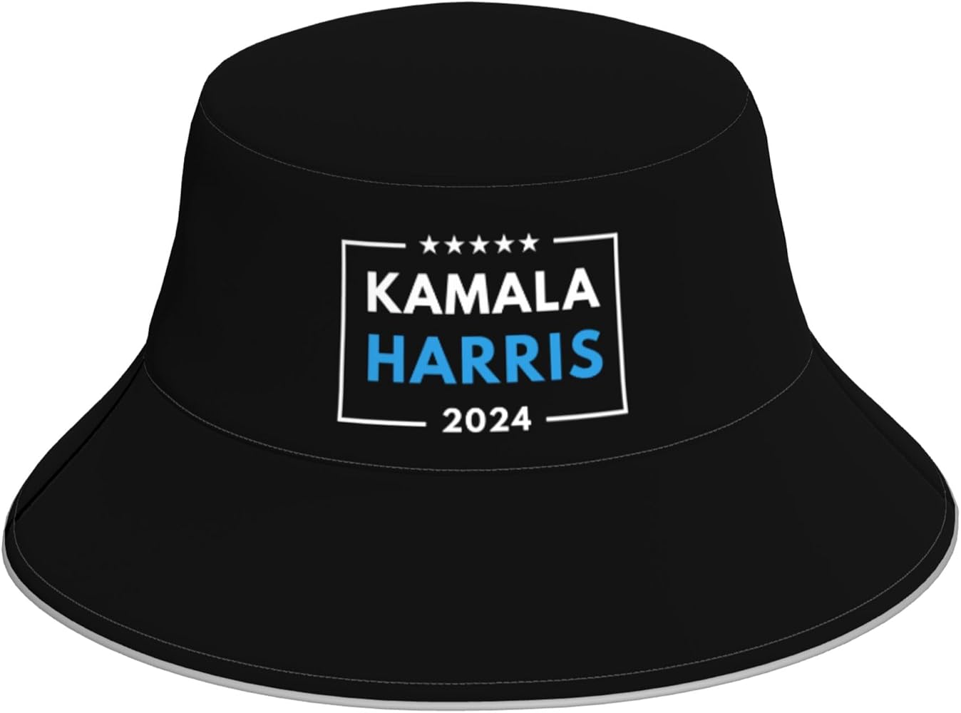 Kamala Harris for President 2024 Bucket Hat for Men Women Travel Sun Cap Beach Outdoor Fisherman Hat Headwear