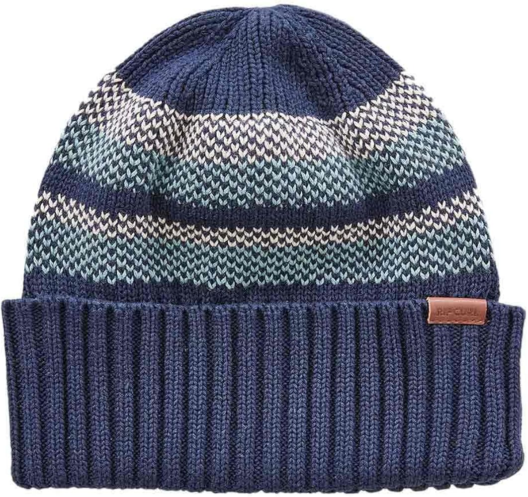 RIP CURL Surf Revival Stripe Reg Beanie One Size, blue, One Size