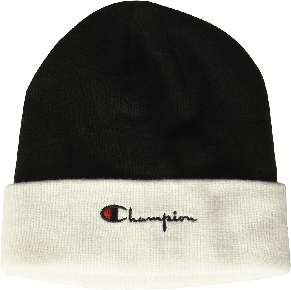 Champion Men's Unisex Beanie, Knit Winter, Cold-Weather Hat