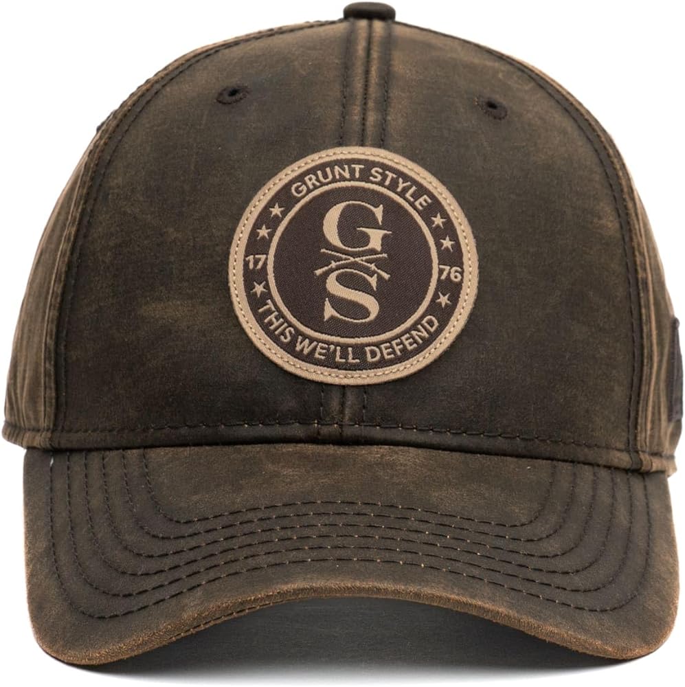 Grunt Style Defender Seal Waxed Hat (One Size, Brown)