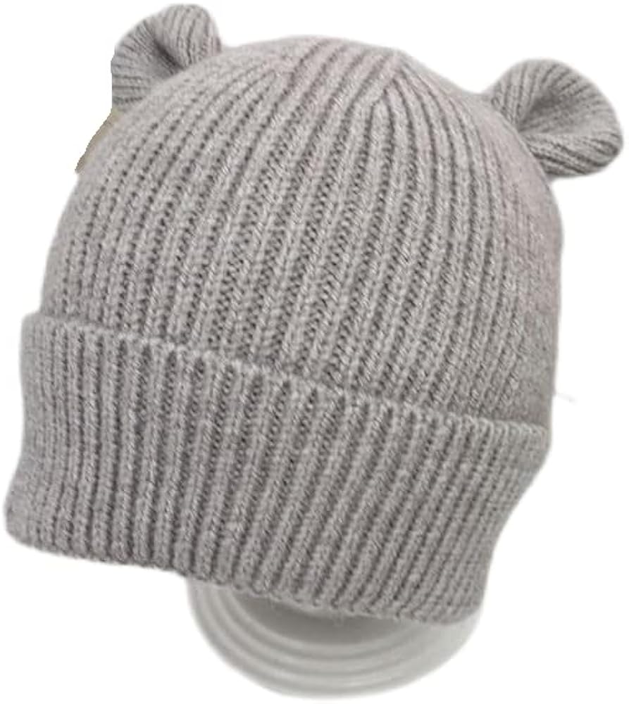 Women and Men Beanie，Hat Warm Knit Winter Hats，Elegant Soft Beanies H62