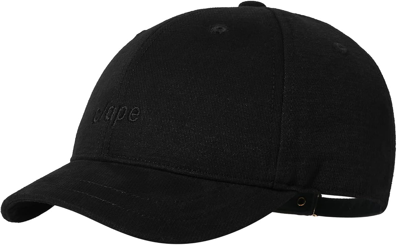 Croogo Soft Top Short Brim Baseball Cap Polo Style Dad Hat Adjustable Solid Color Trucker Cap for Men Women