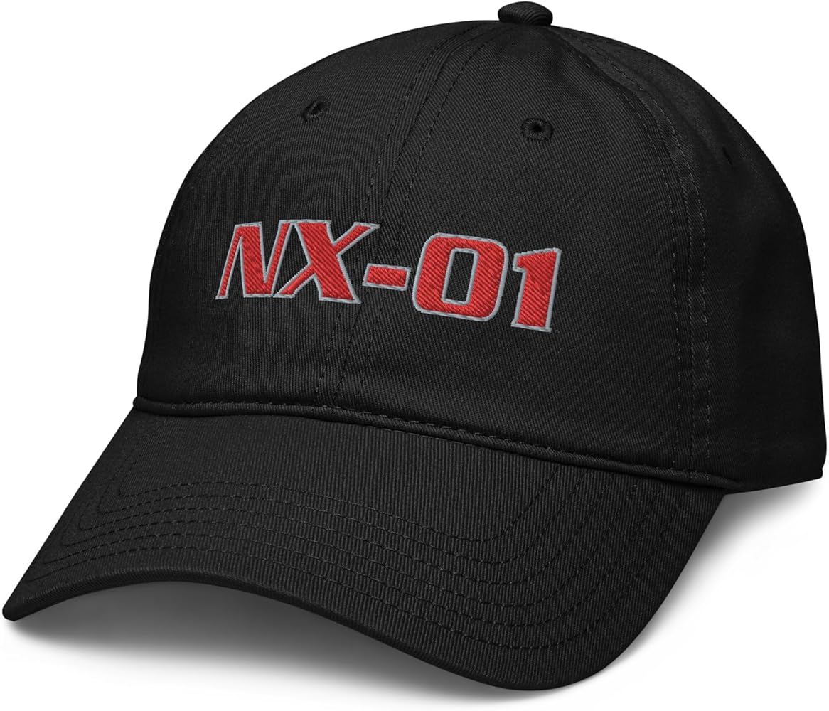 Star Trek: Enterprise NX-01 Embroidered Adjustable Baseball Hat