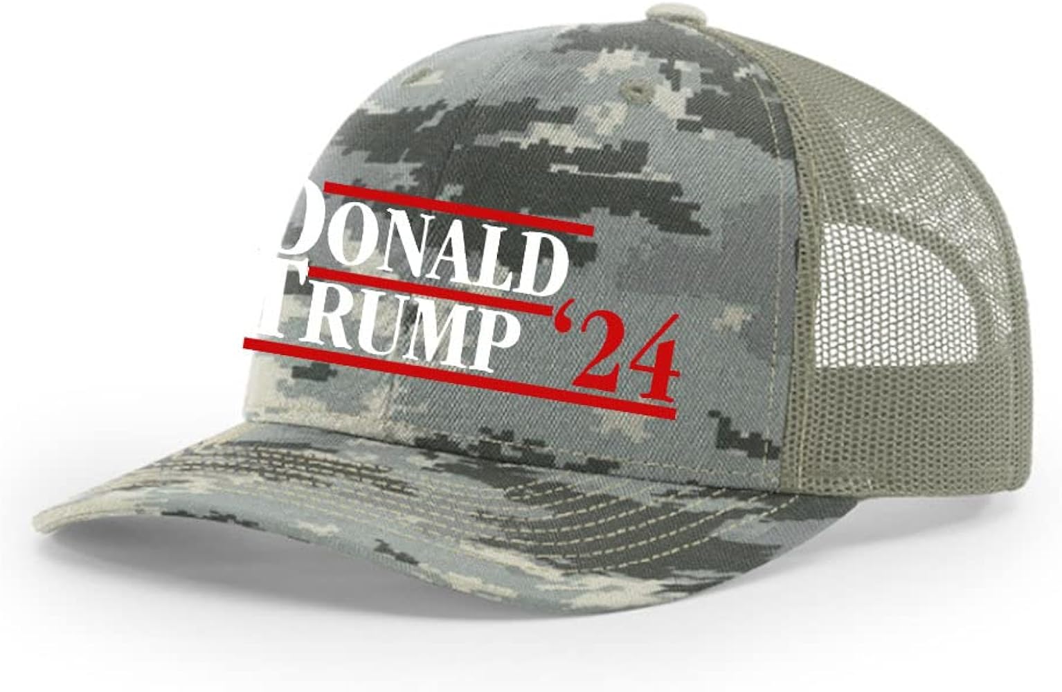 Donald Trump 2024 Political Campaign '24 Men's Embroidered Mesh Back Trucker Hat