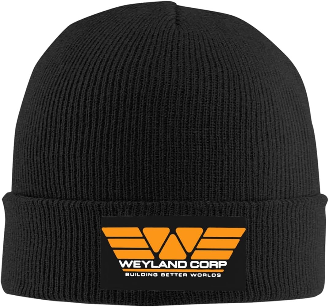 Weyland Yutani Corp Beanie Womens Ski Hats Men Winter Warm Hat Black