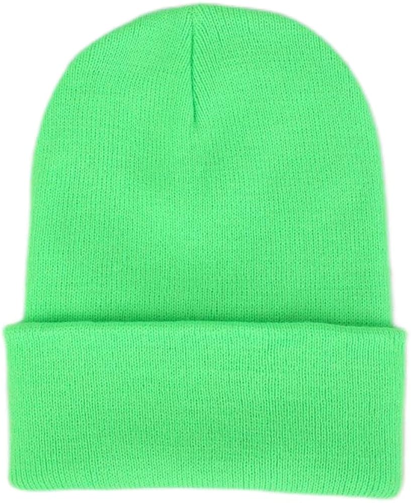 Women and Men Beanie，Hat Warm Knit Winter Hats，Elegant Soft Beanies H38