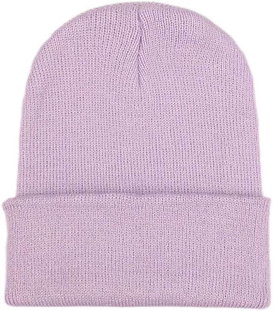 Women and Men Beanie，Hat Warm Knit Winter Hats，Elegant Soft Beanies H29