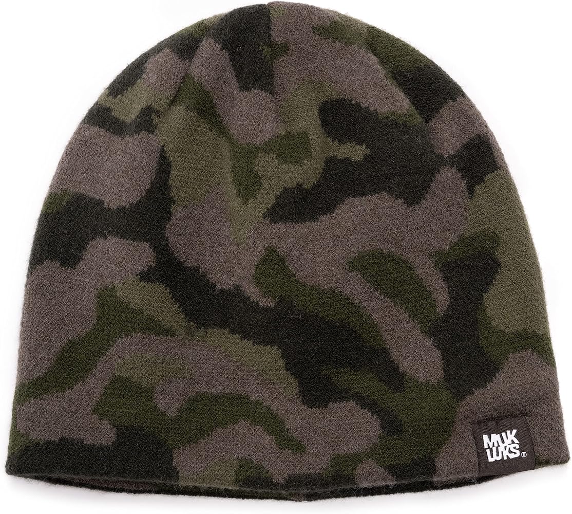 MUK LUKS Men's Camo Beanie