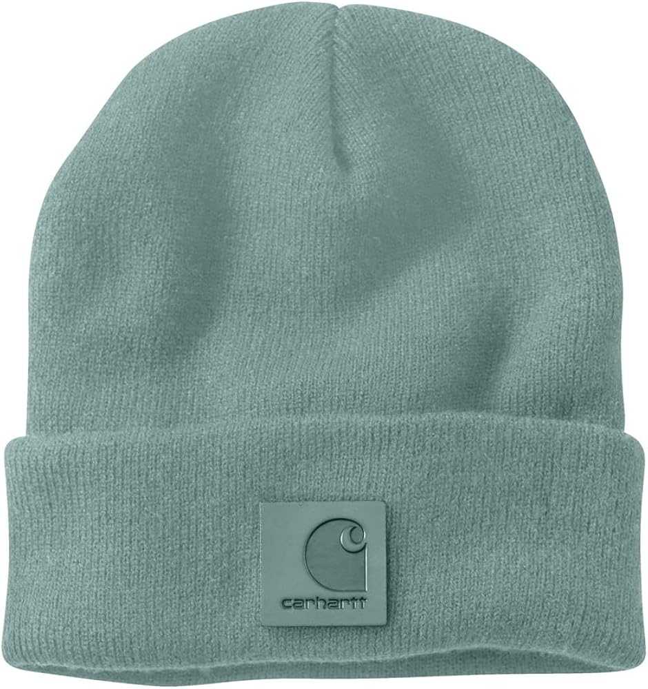 Carhartt Mens Knit Beanie Blue Surf One Size One Size