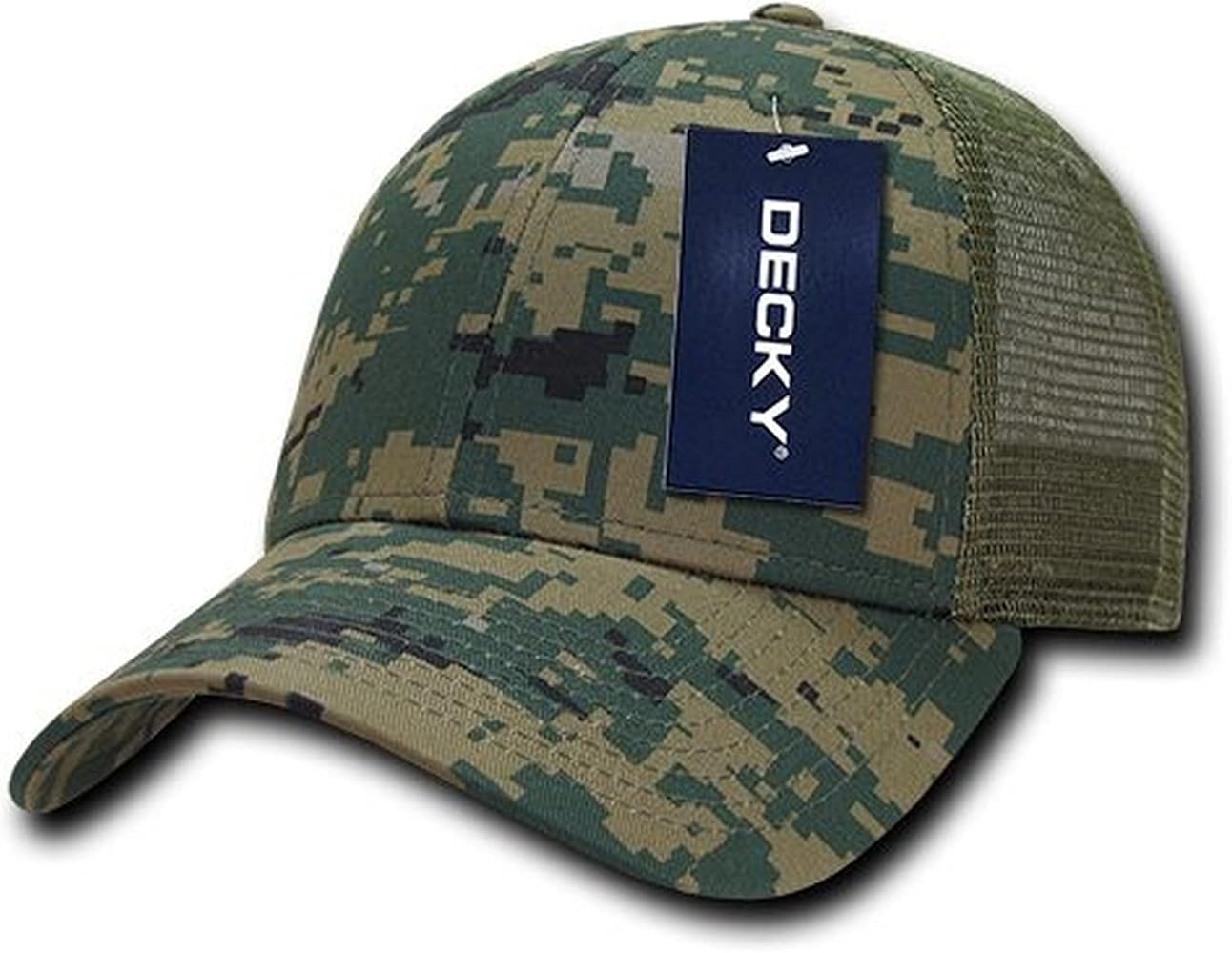 DECKY Structured Camo Trucker Cap, Marines Combat Uniform