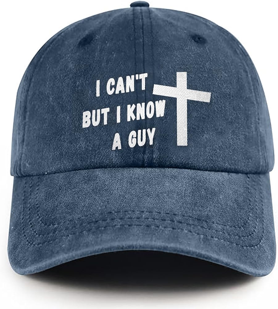 I Can't But Know a Guy Hat Cotton Mens Baseball Caps Adjustable Women Hats