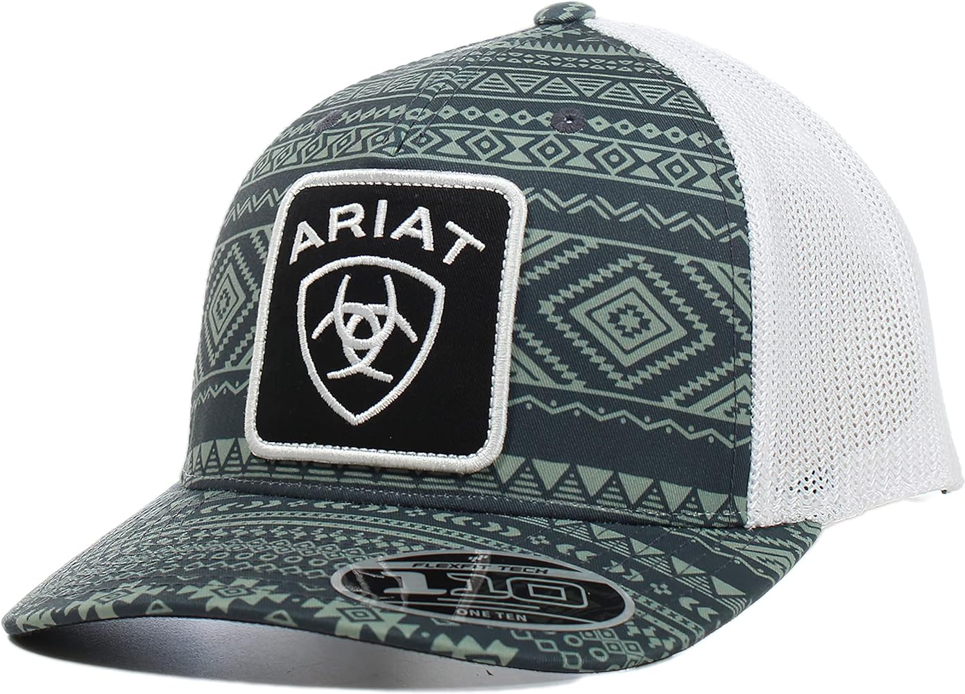 ARIAT Men's Flexfit 110 Aztec Snapback, Multicolored