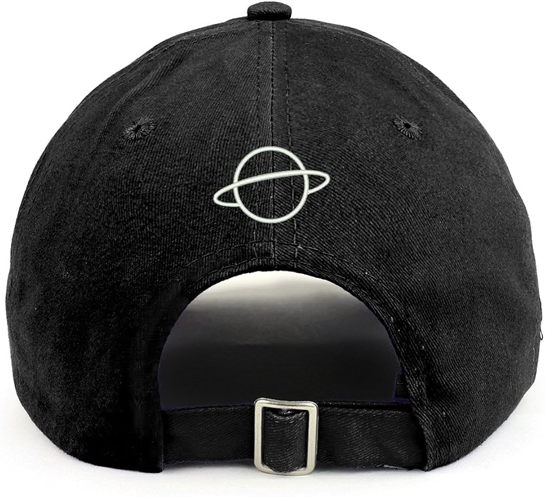 Trendy Apparel Shop Planet (Back) Embroidered 100% Cotton Dad Hat