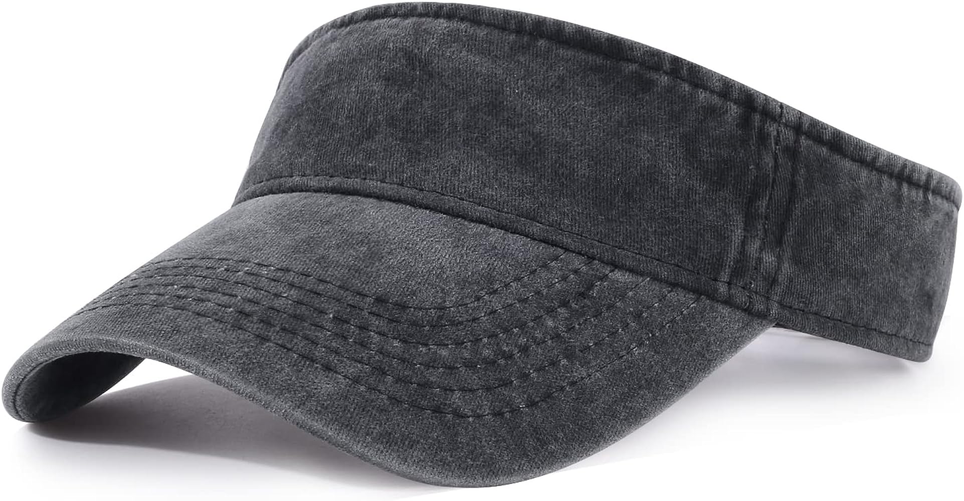 HH HOFNEN Sports Sun Visor Hats Cotton Twill Ball Adjustable Sun Caps for Men Women