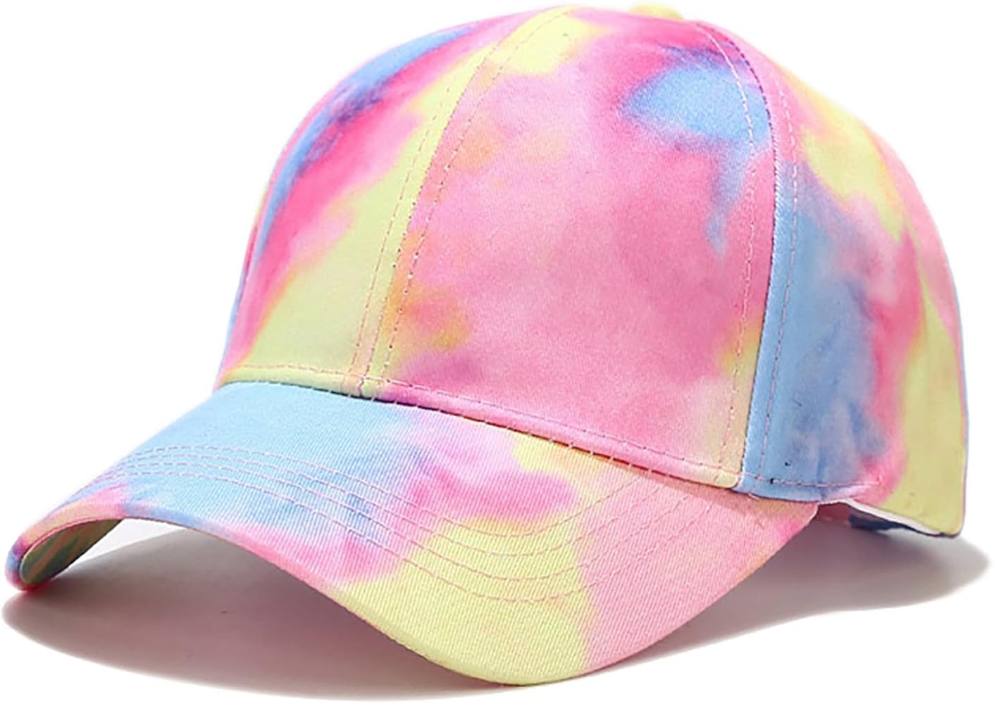 Cotton Tie Dye Low Profile Cap Hiphop Baseball Cap Fashion Dad Hat