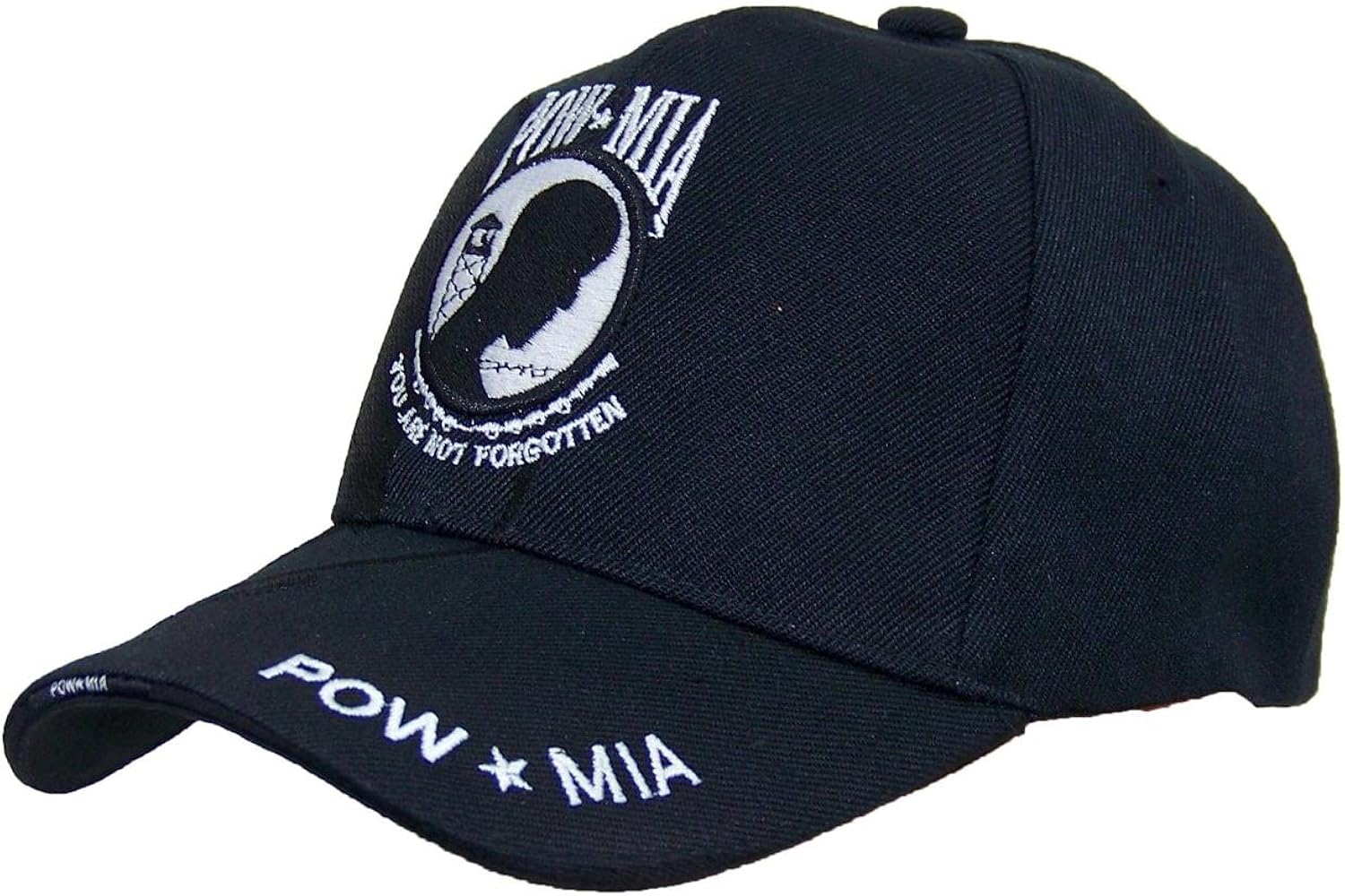 Y&W POW/MIA You Are Not Forgotten With Shadow Adjustable Hat (One Size)