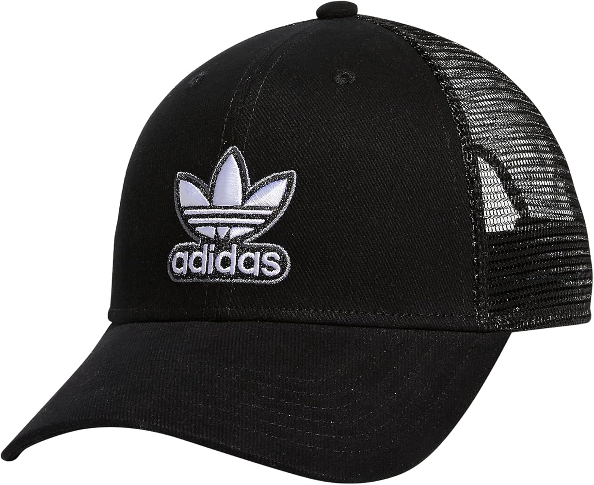 adidas Originals Men's Icon Trucker Structured Precurve Snapback Cap